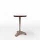Table de bistrot avec plateau en bakélite par Louis Vuitton pour Rex, France, années 1930.