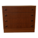 Commode scandinave en teck, 1960