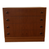 Commode scandinave en teck, 1960