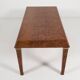 Vintage italian burl wood dining table from gdm, 1980’s