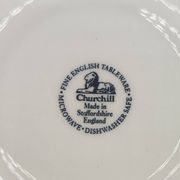 Service de table Churchill Staffordshire 14 pièces Modèle Verdigris