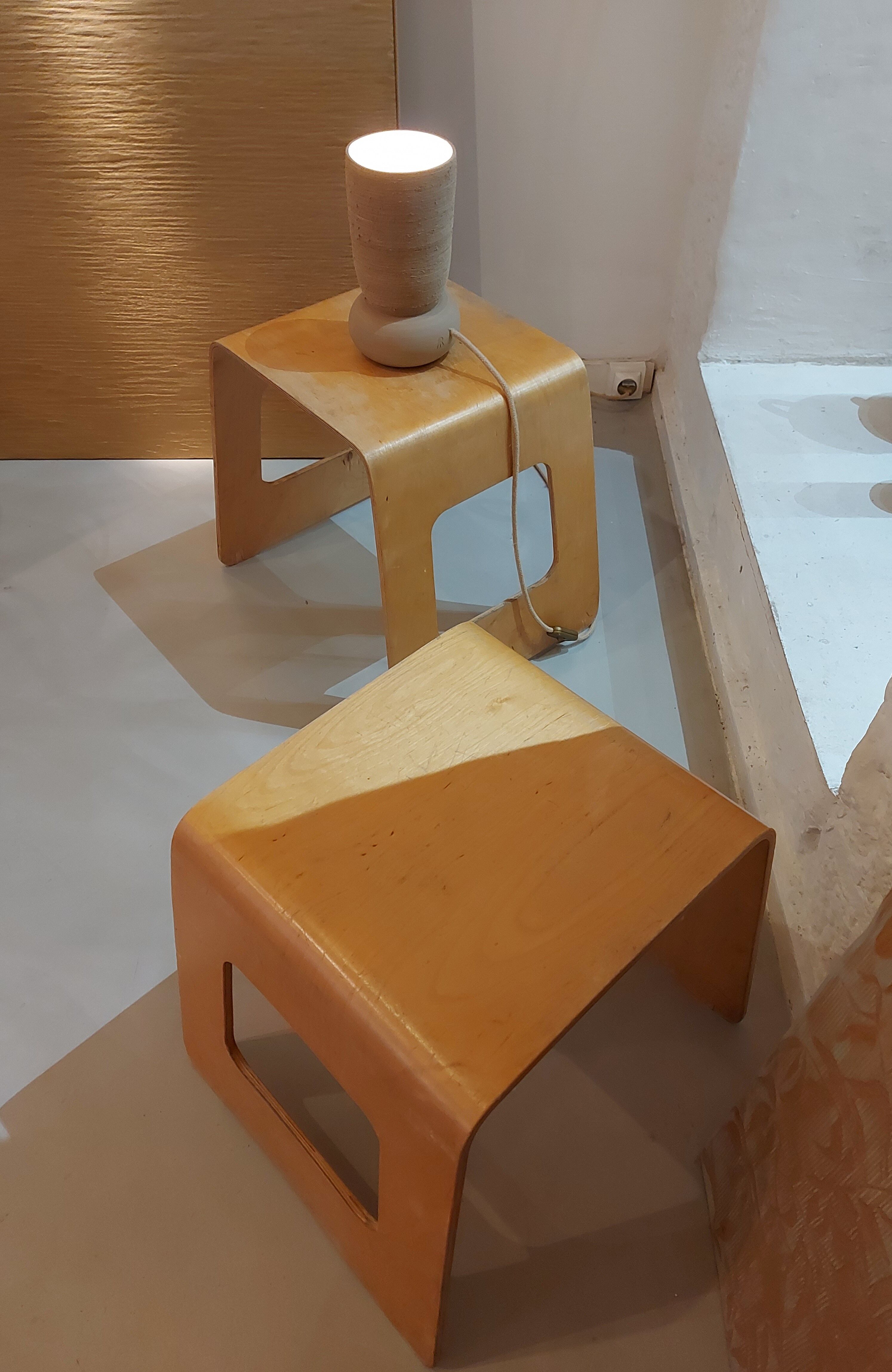 Lisa Norinder's "Benjamin" coffee stool/table for Ikea