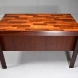 Rosewood desk by Jean Gillon for Italma. Brazil 1970's