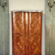 Buffet armoire de style louis xv en marqueterie