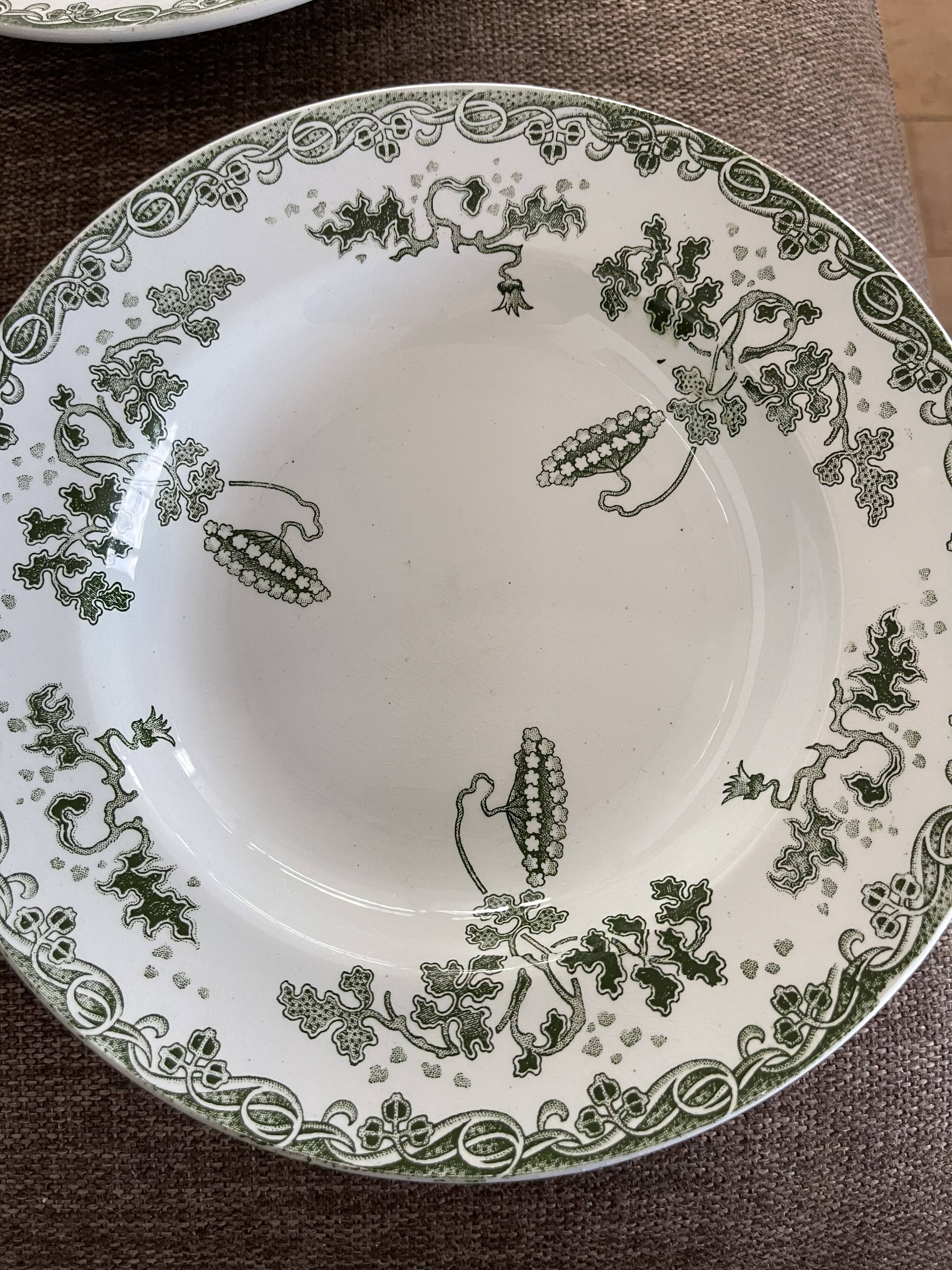 Plates and terra de fer raviers
