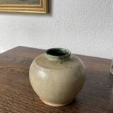 Small glazed ceramic vase