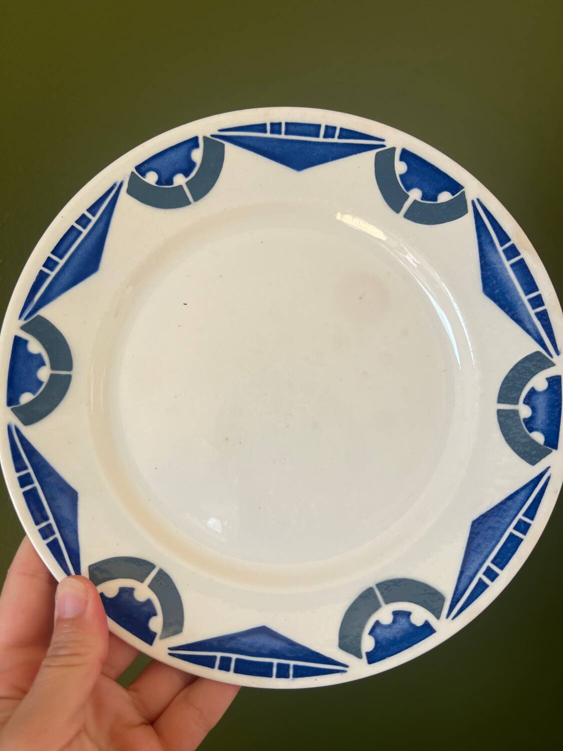Badonvillier dessert plate