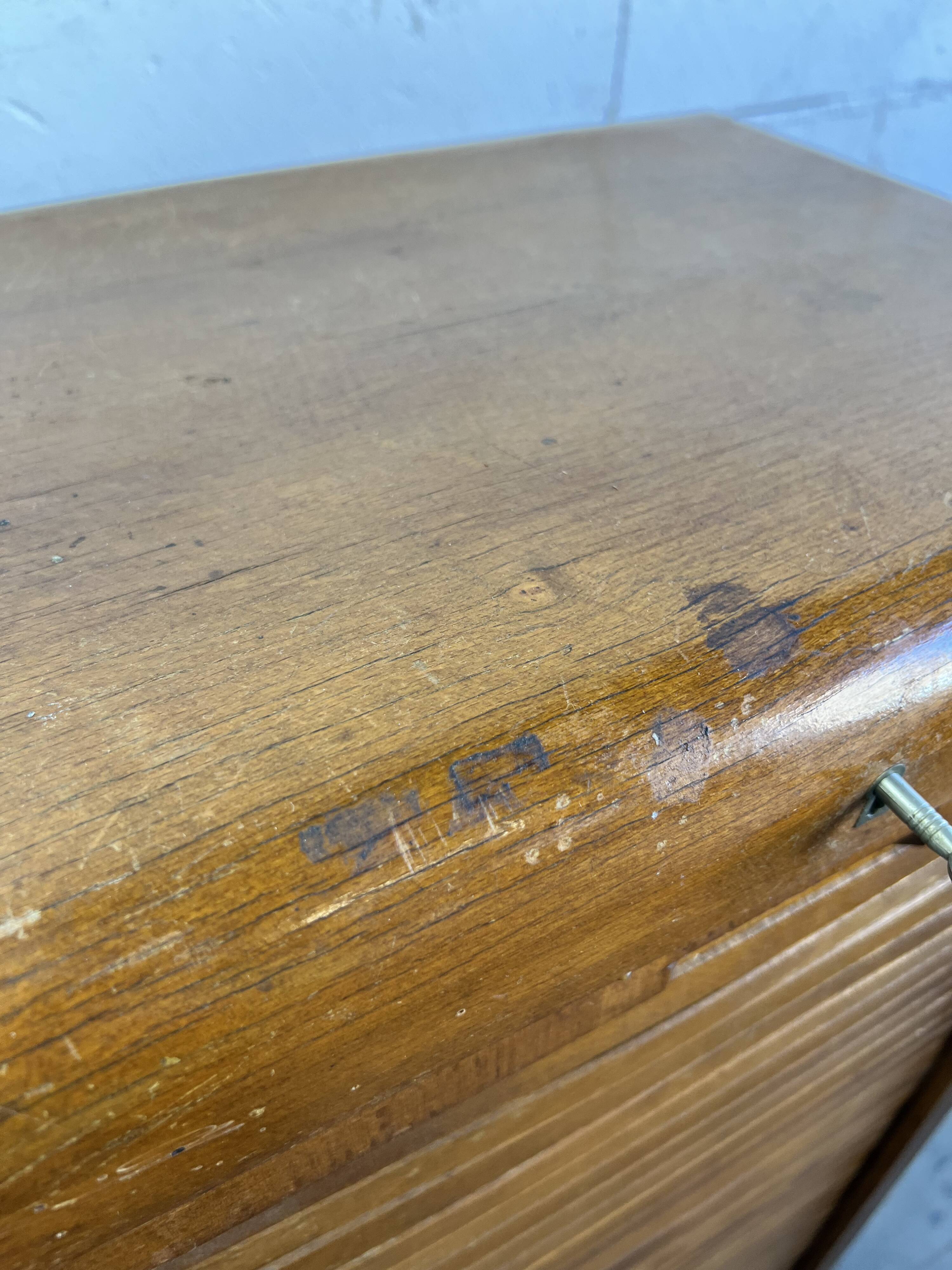 Vintage Art Deco filing cabinet/shuttered cabinet Furniture