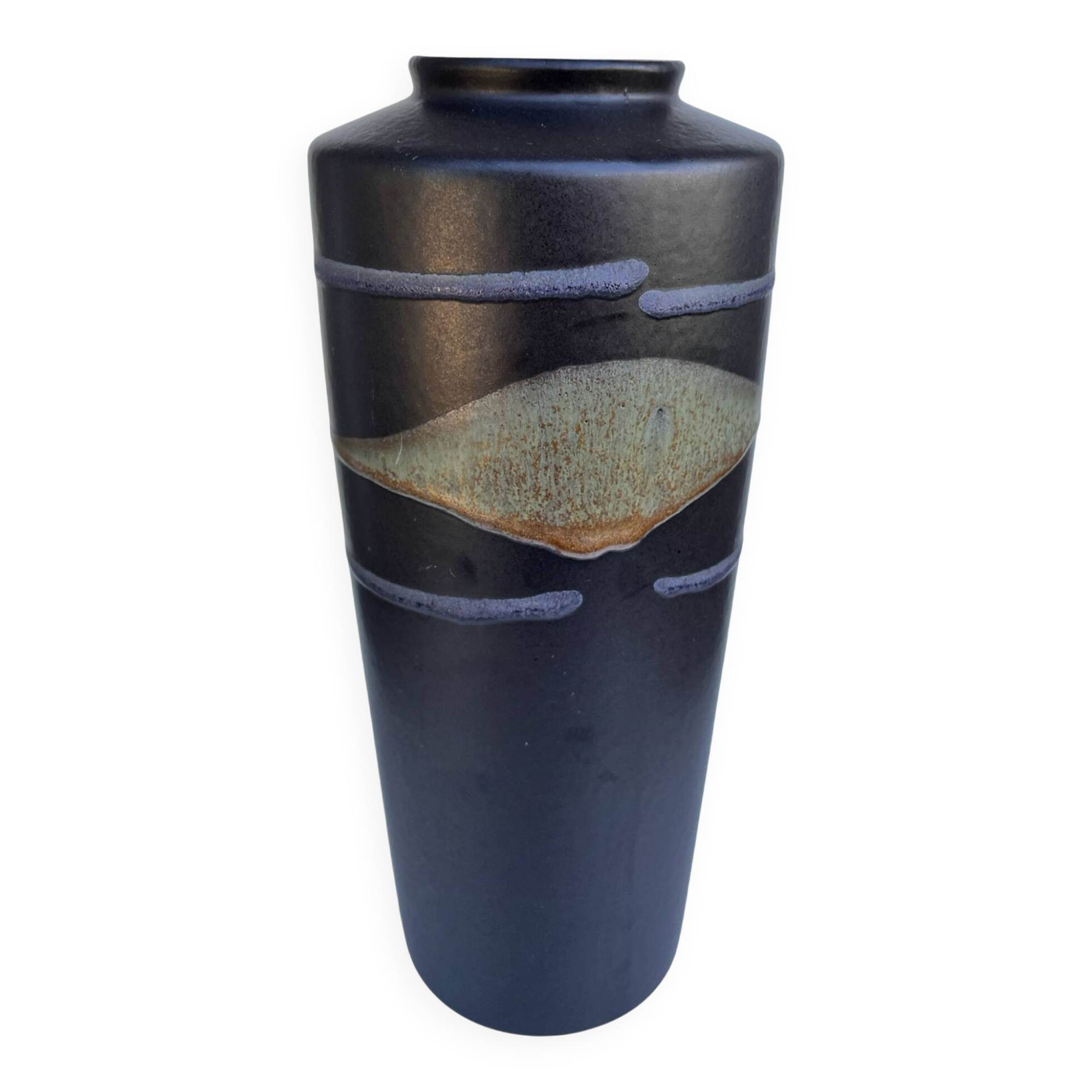 Bay Keramik Vase W. Germany 690-25, Germany 1970s | Mid-Century Modern Vint