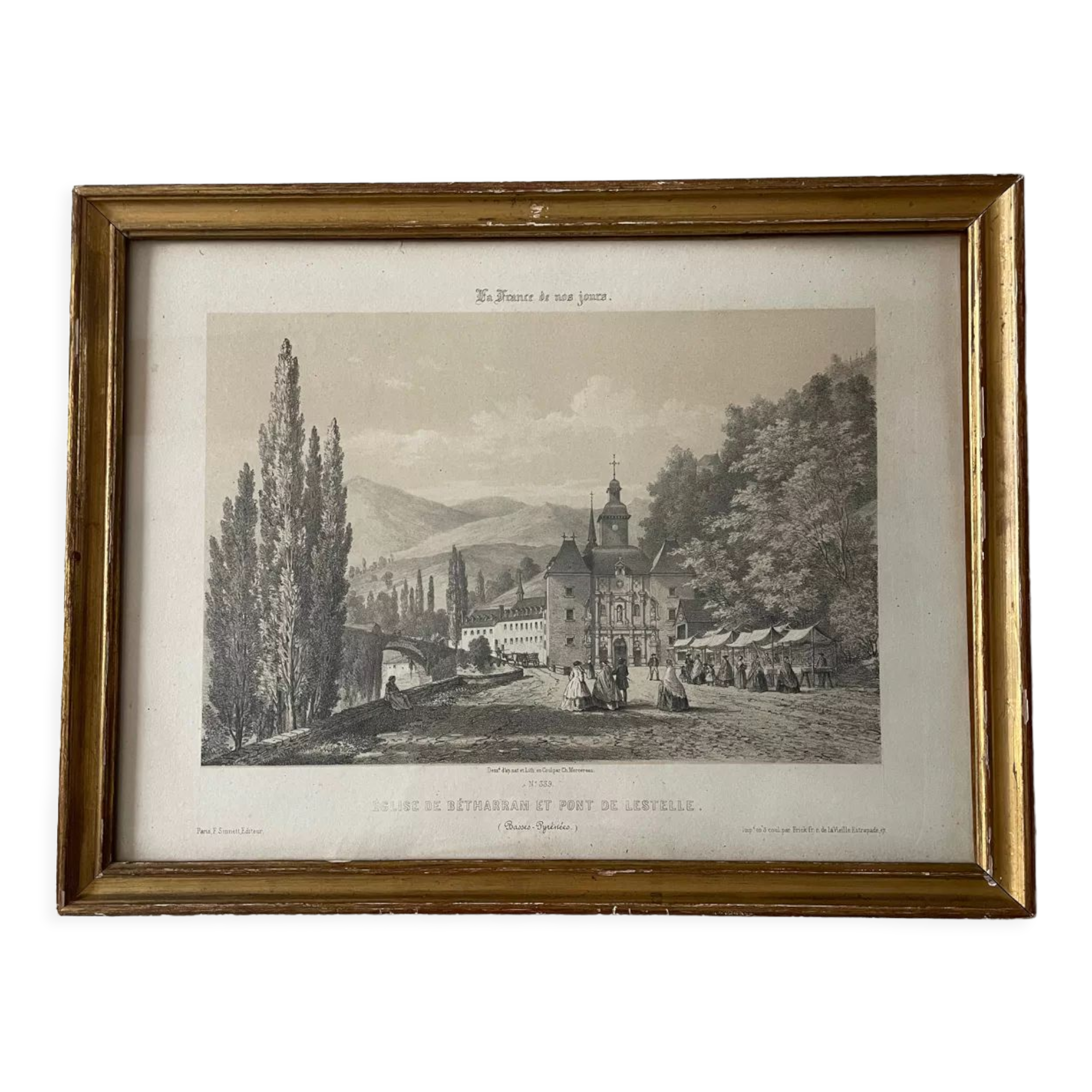 Ancient lithograph
