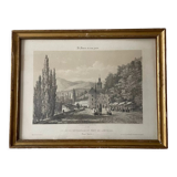 Ancient lithograph