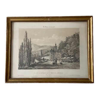 Ancient lithograph