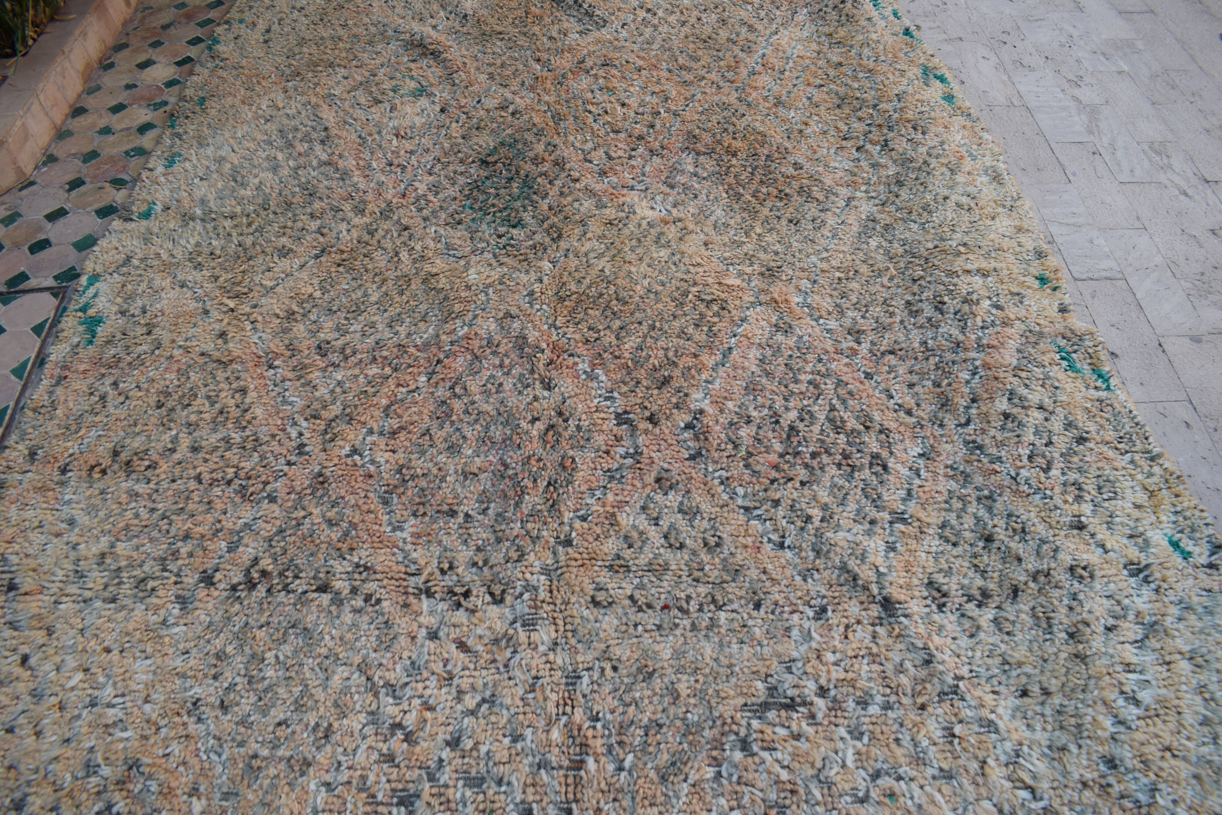 Vintage Moroccan Berber rug