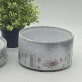 Vintage Niderviller Graminées earthenware plate/salad bowl service