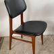 Chaise scandinave, années 60-70