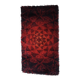Mid-century abstract red wool rya rug | Sweden | 1960s