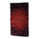 Mid-century abstract red wool rya rug | Sweden | 1960s
