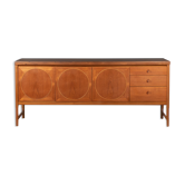 Retro Teak 1960s Mid Century Nathan Circles Sideboard