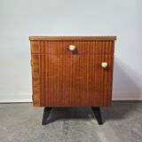 70s Mid Century Nightstand 1 of 2