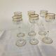 Antique Art Nouveau liqueur glasses by Theresienthal, 1900s, set of 6