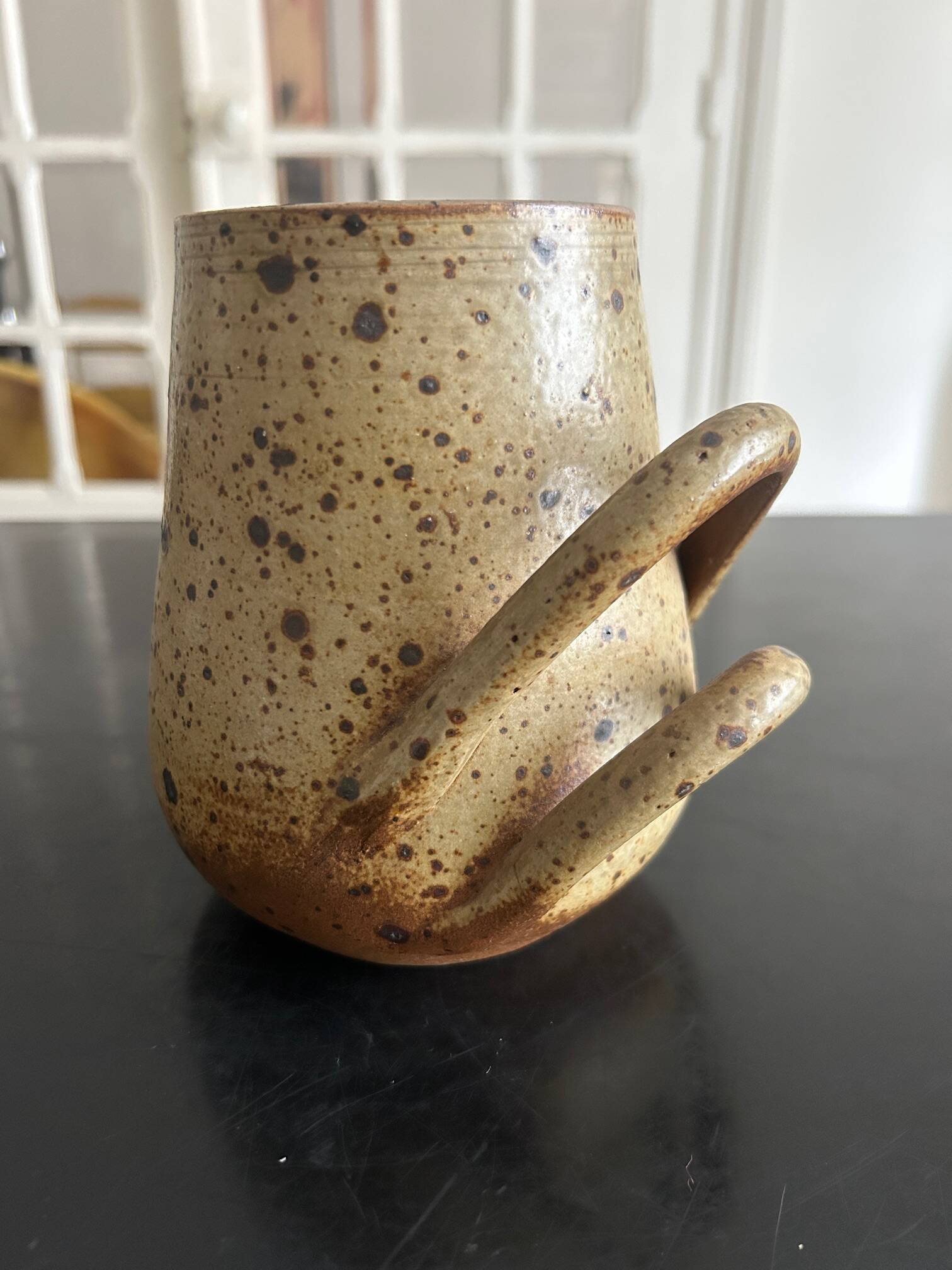 stoneware vase Michel Dumont Charles Gaudry