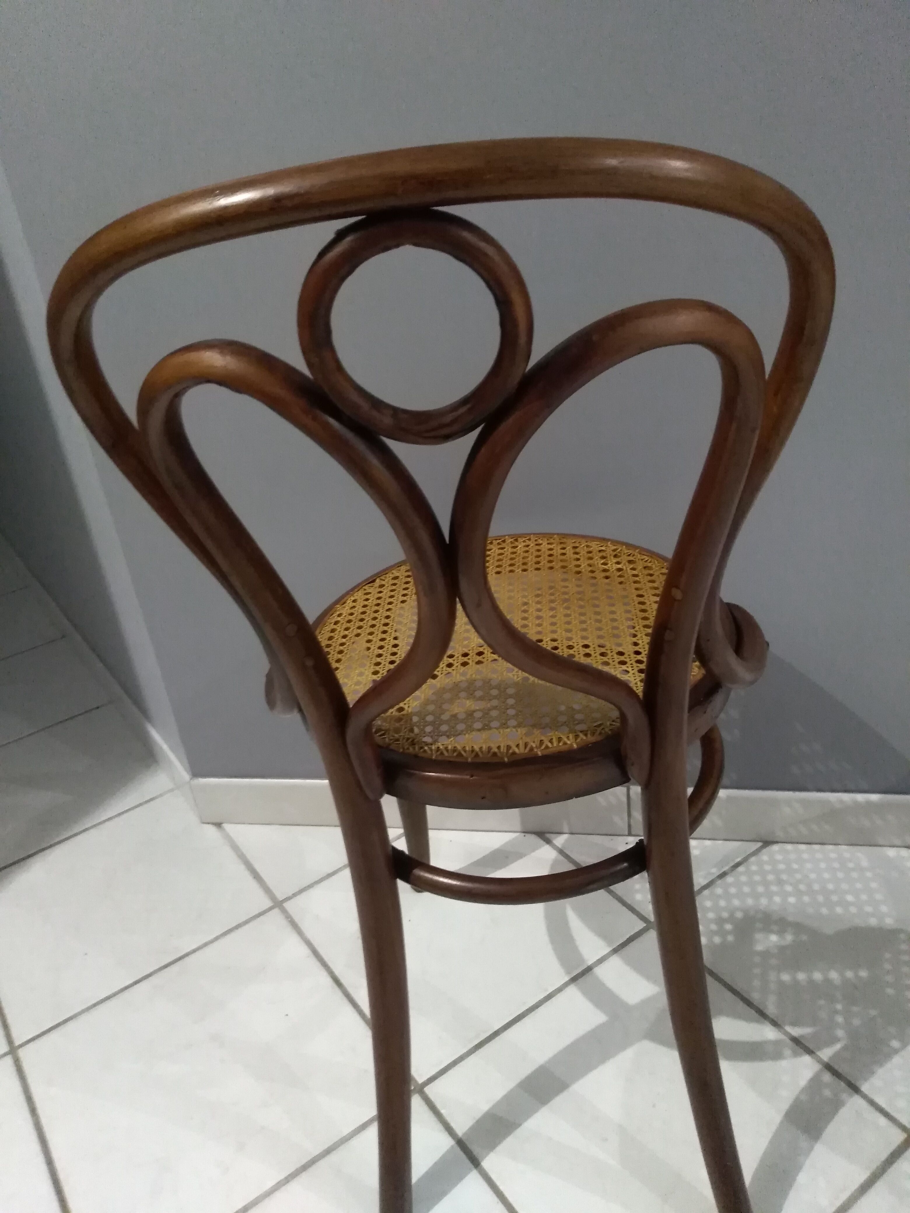 Following 3 Bistro chairs Fischel 1900
