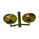 Smoked glass sconce from Sciolari