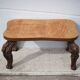 Wood and vine coffee table