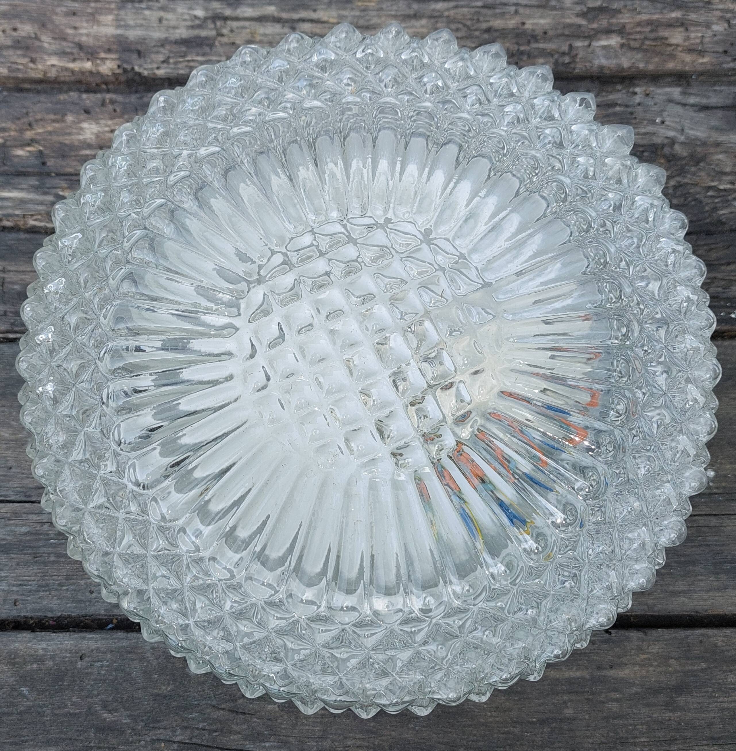 glass ceiling lamp