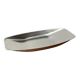 Assiette allemande Cromargan du milieu du siècle de WMF, années 1960