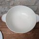 Soup tureen with lid in Salins ironstone model Nénuphar 25.5cm