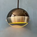 Mid-century Lakro space age dome pendant lamp