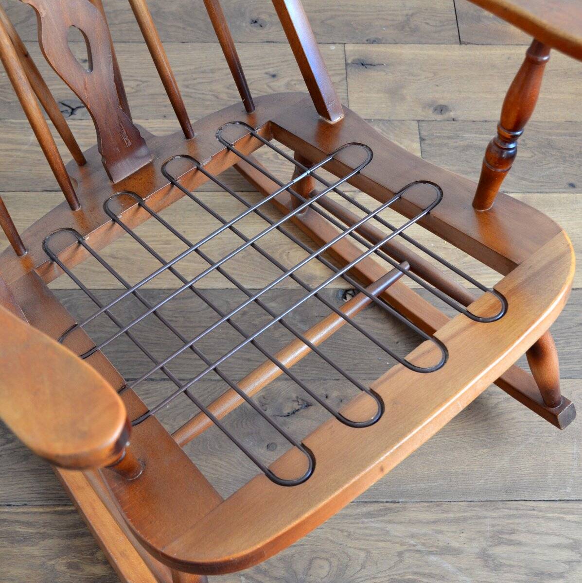 Rocking chair Windsor  vintage 1950s
