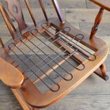 Vintage Windsor rocking chair 1950s