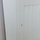 Armoire d’angle blanche Suède années 70
