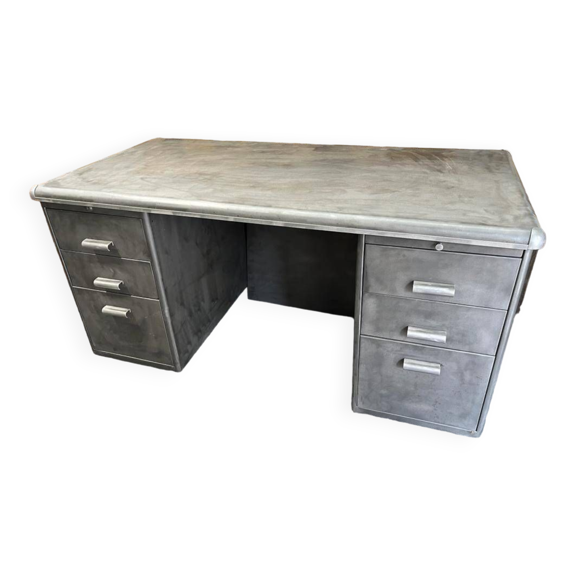 Bureau industriel en métal