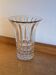 Moulded glass vase 1950 Art Deco
