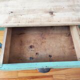 Old patinated farmhouse table