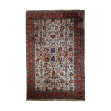 Carpet vintage Persian Mashad done hand 210x334cm 1950 s