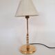 Umbrella shape table lamp - brass - 1980s / 90s