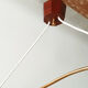 Suspension vintage scandinave 1960