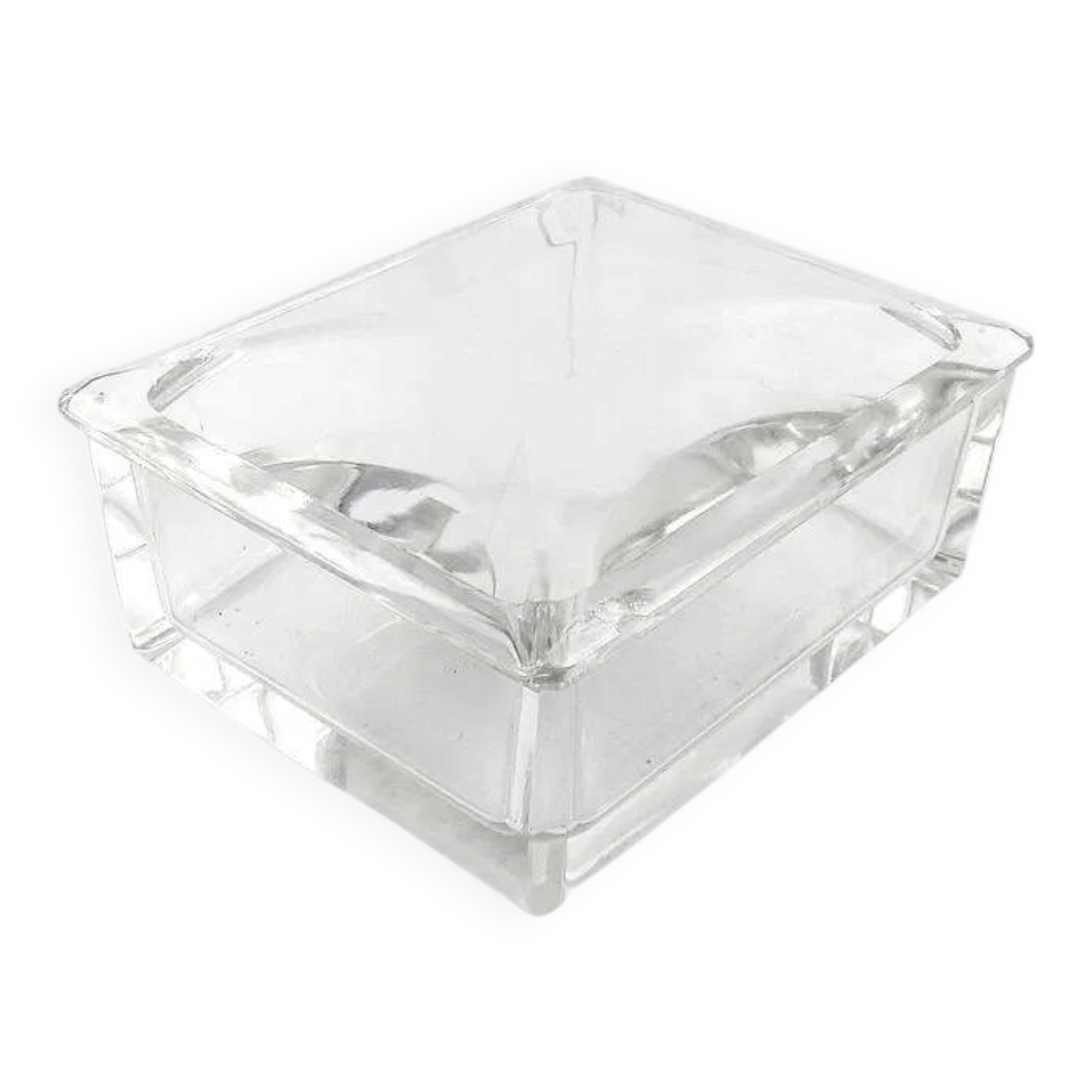 S9F Moser large sugar bowl/bonbonniere ART DECO