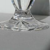 Cut crystal soliflore vase