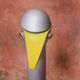 Table d'appoint Sirfo Goose, Alessandro Mendin pour Zabro Zanotta, 1986