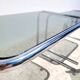 Vintage nesting coffee tables in chrome and smoked glass
