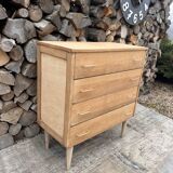 Renovated vintage antique chest of drawers