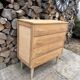 Renovated vintage antique chest of drawers