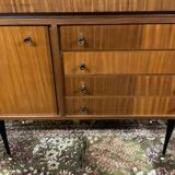 Vintage teak bar/secretary cabinet