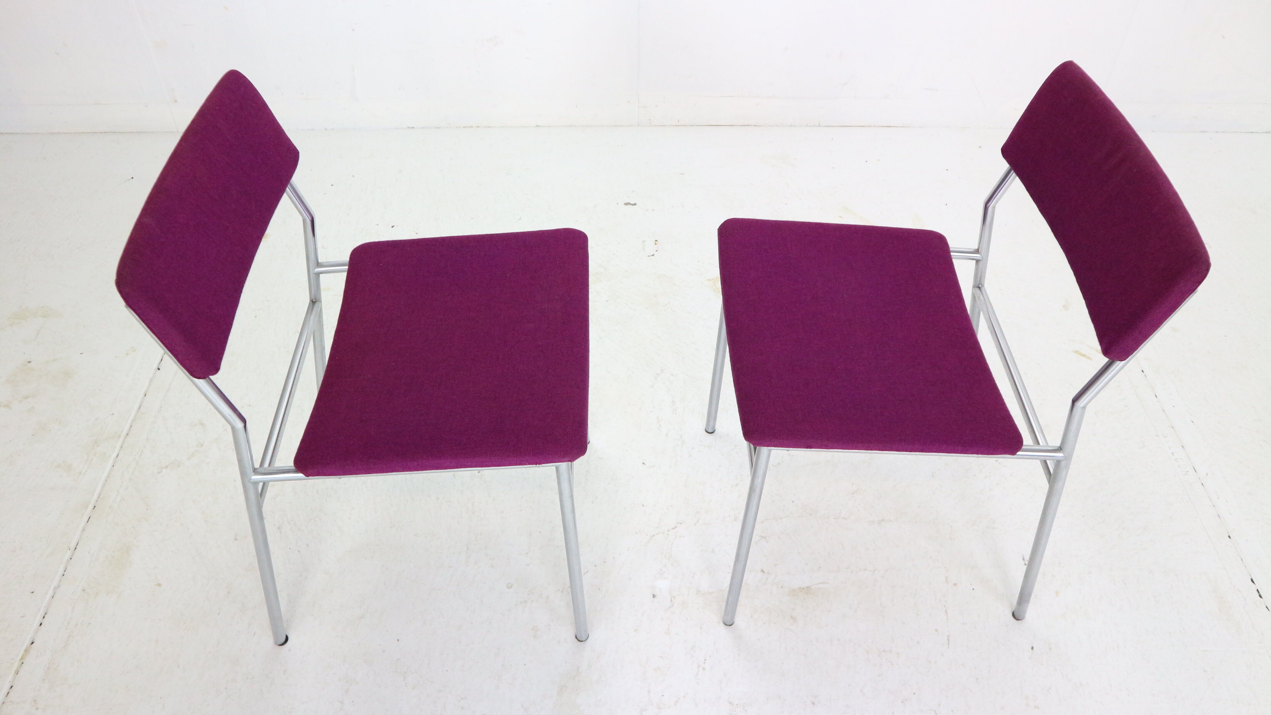 Set of 4 dinning room chairs Martin Visser "SE07"  for 't Spectrum Bergeijk, 1960