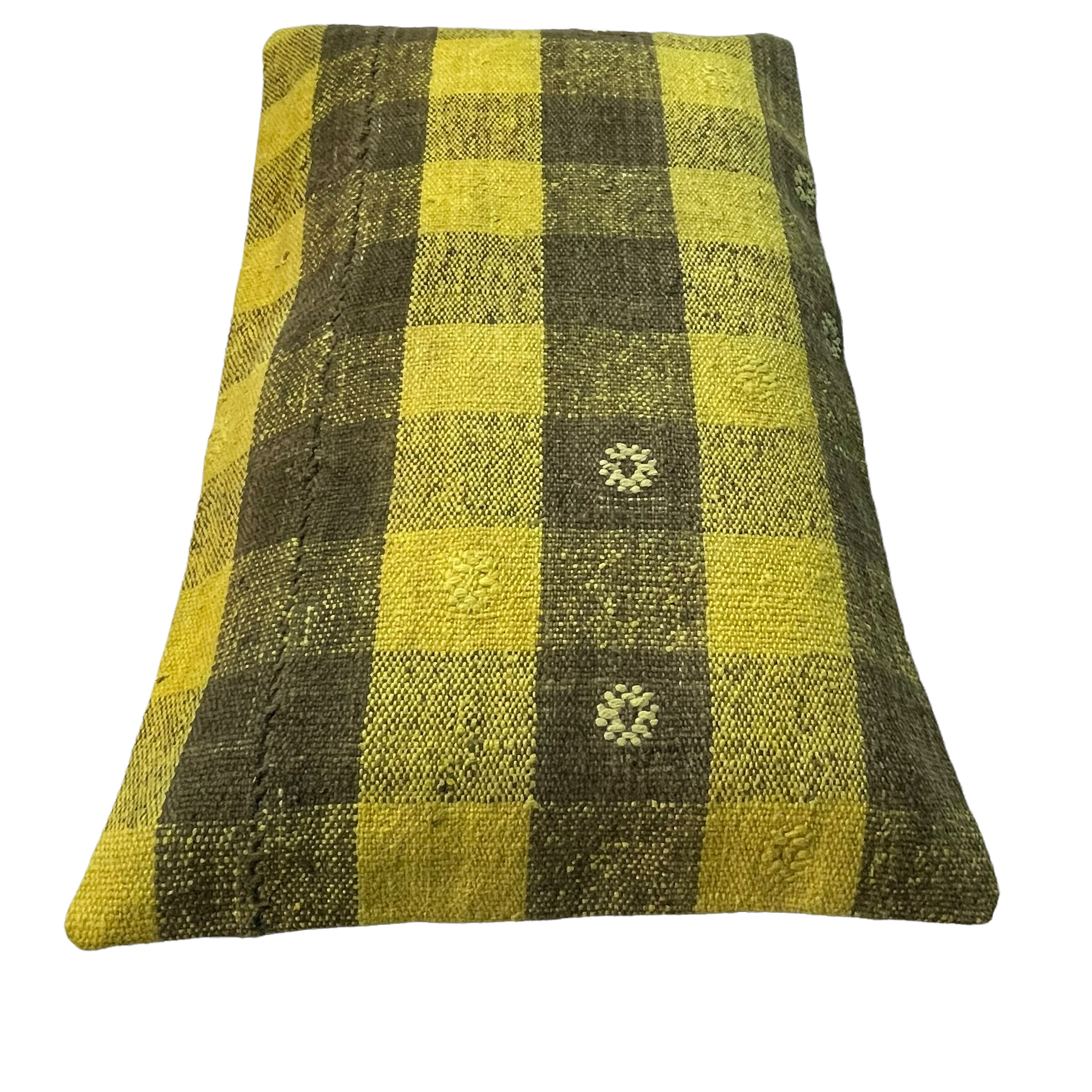 Vintage turkish kilim cushion cover, 30 x 50 cm